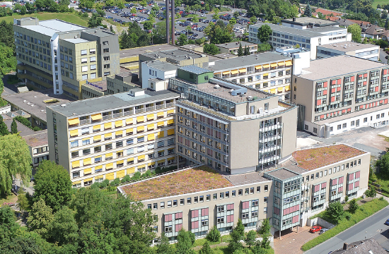 Luftaufnahme vom Klinikum Bad Hersfeld