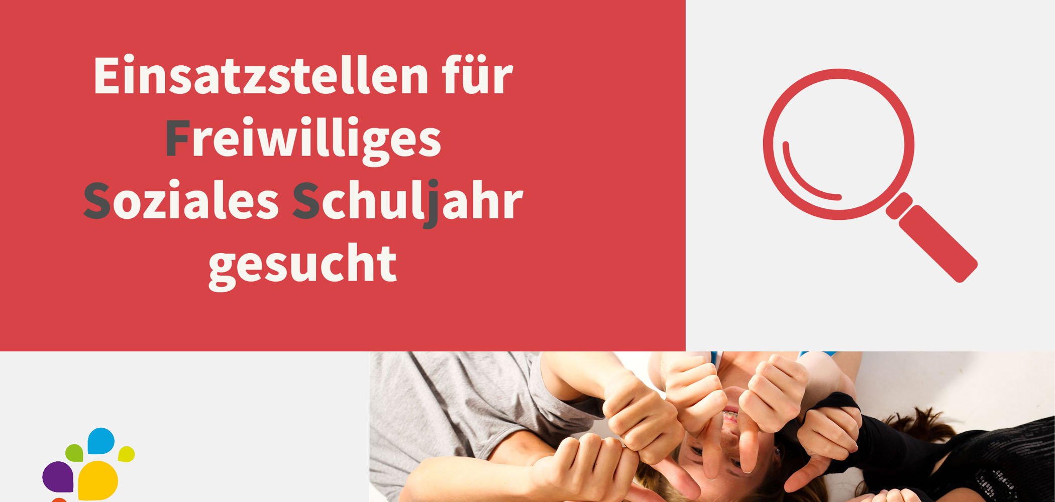 Einsatzstellen für Freiwilliges Soziales Schuljahr gesucht FSSJ Jung. Freiwillig. Engagiert Hessisch!