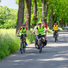 Die Teilnehmenden der Stadtradeln-Auftakttour 2023.