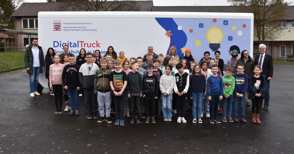 DigitalTruck machte Halt in HersfeldRotenburg Landkreis Hersfeld